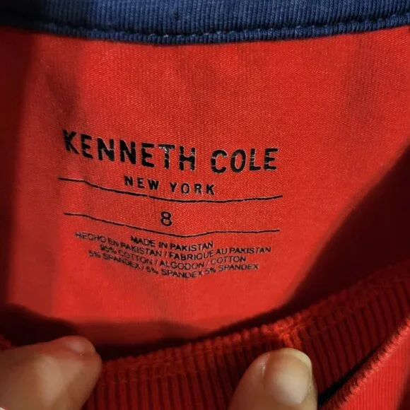 BOYS KENNETH COLE NEW YORK T-SHIRT SZ 8 - Picture 3 of 3